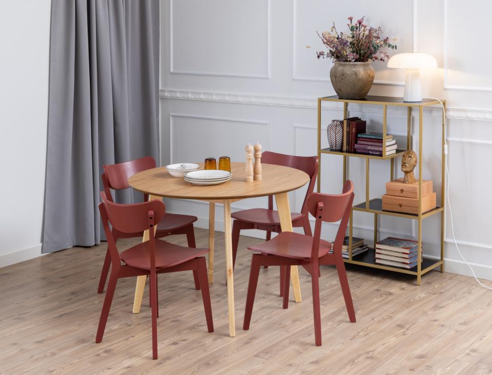 Roxby Dining Chair, MDF Terracotta AC Painted
