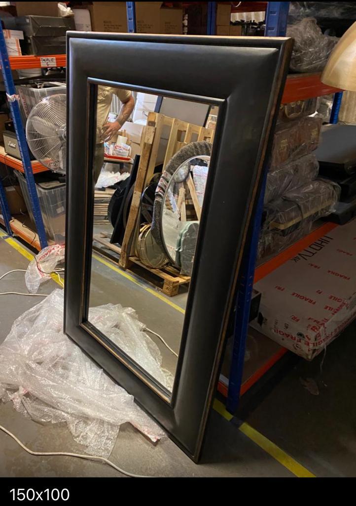 Vitage beveled mirror, 100x150cm