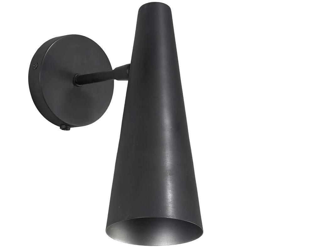 House Doctor, Precise Wall Lamp 21 cm, Matte Black