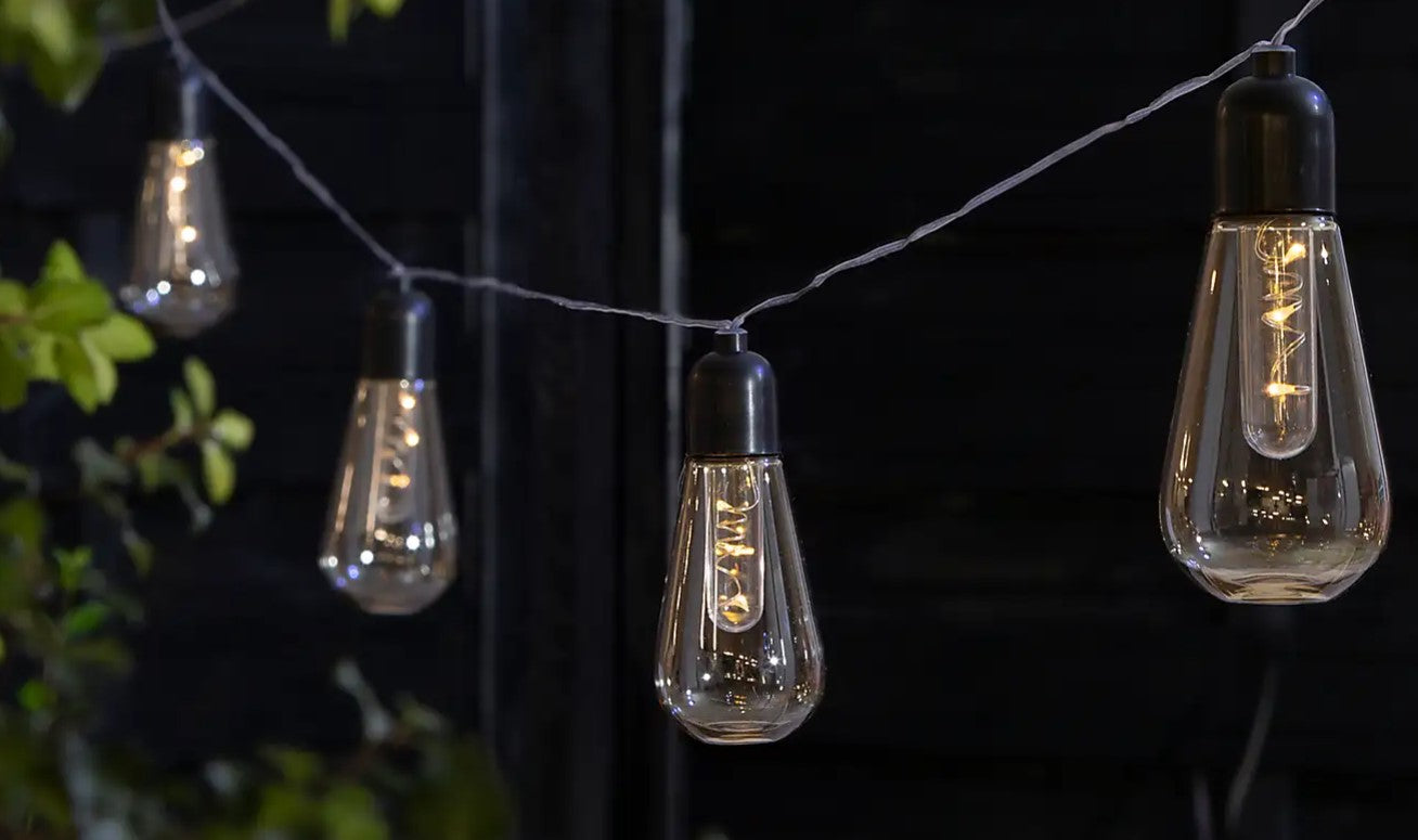 10 Retro Bulb Filament String Lights