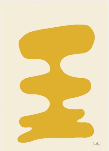 Soft Yellow, 30x40