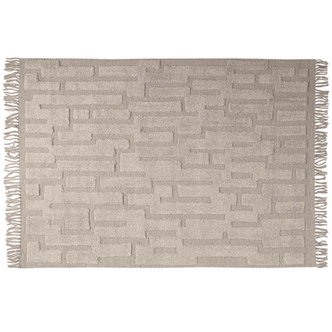 BASICLABEL Meer rug natural, 240 x 170cm