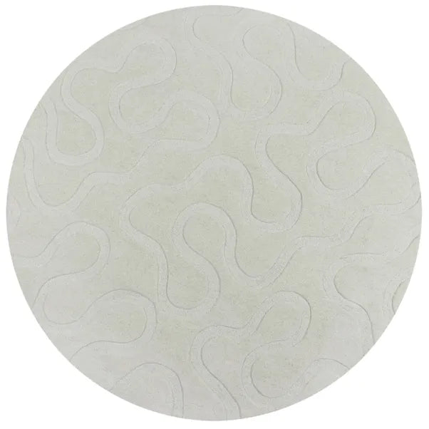 Elements Wigley Natural Wool Round Rug, 133cm