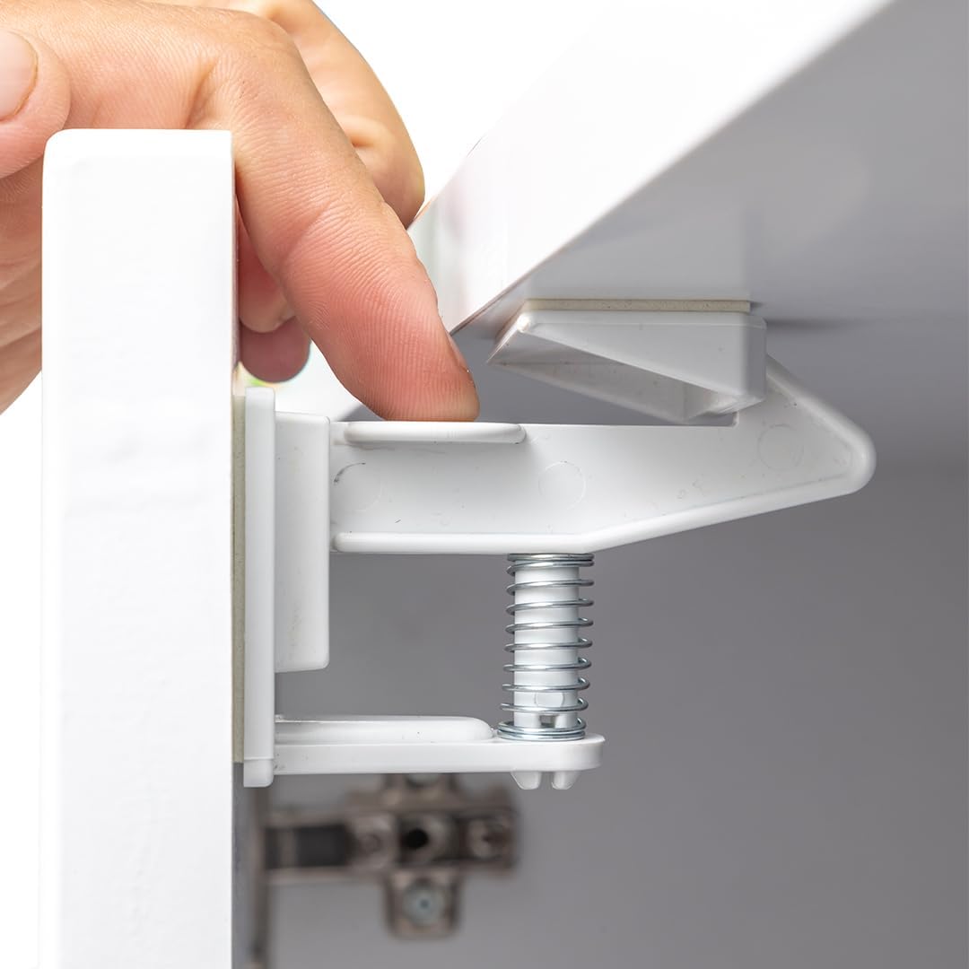Baby Lock 5 Pieces Baby Child Drawer Cabinet Security Lock Hidden Lock