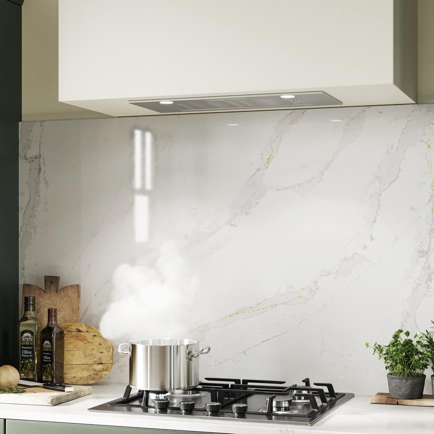 Lamona LAM2304 60cm Stainless Steel Canopy Cooker Hood - W520xD286xH220mm