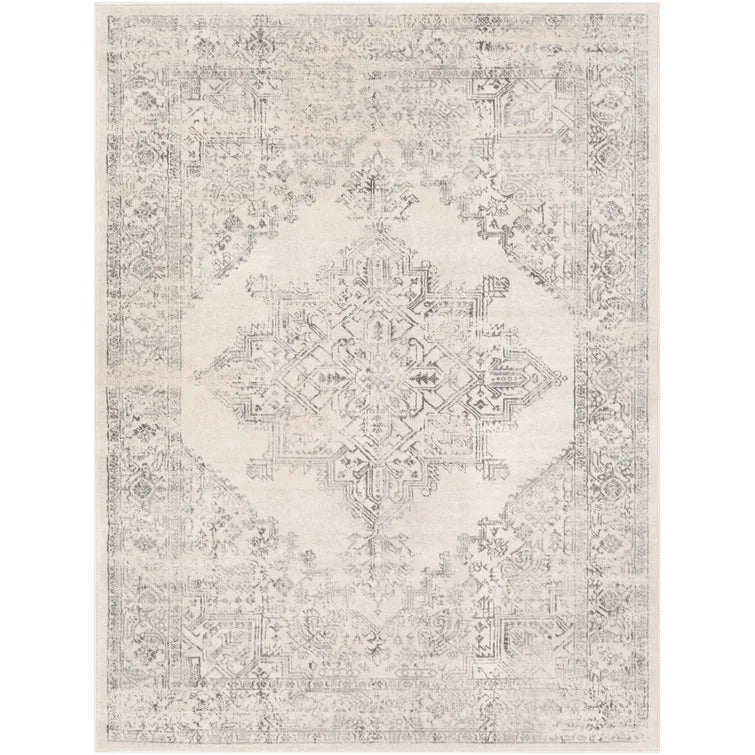 Amelie Grey/Off-White Rug, 215 x 160cm