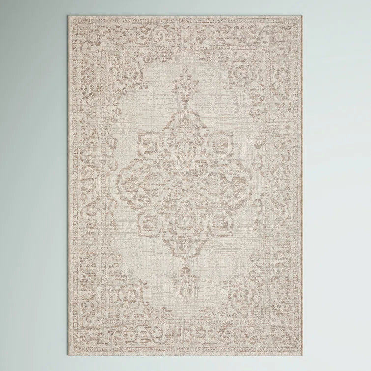 Brierfield Flatweave Beige Rug, 160x230cm
