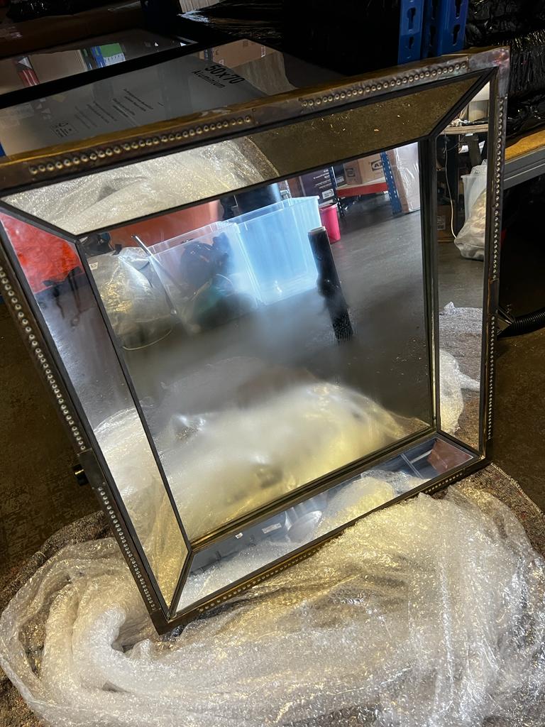 Rectangular Wall Mirror, 71x75cm