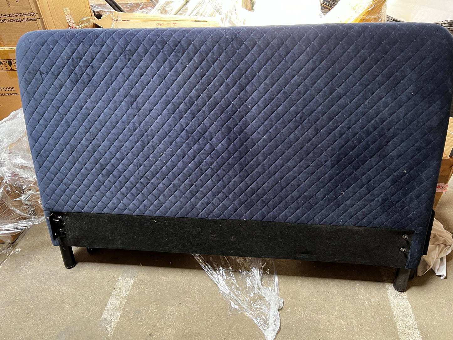 Monaco 5' Bed Frame- Blue Paris 23