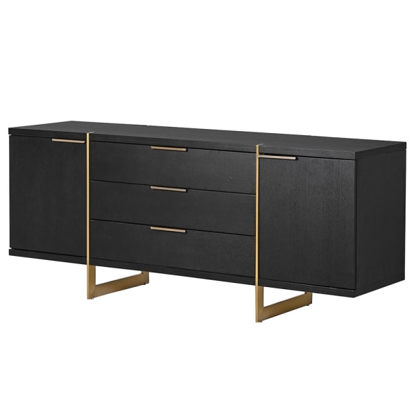 Soho 2 Door 3 Drawer Sideboard, 69x160x45cm