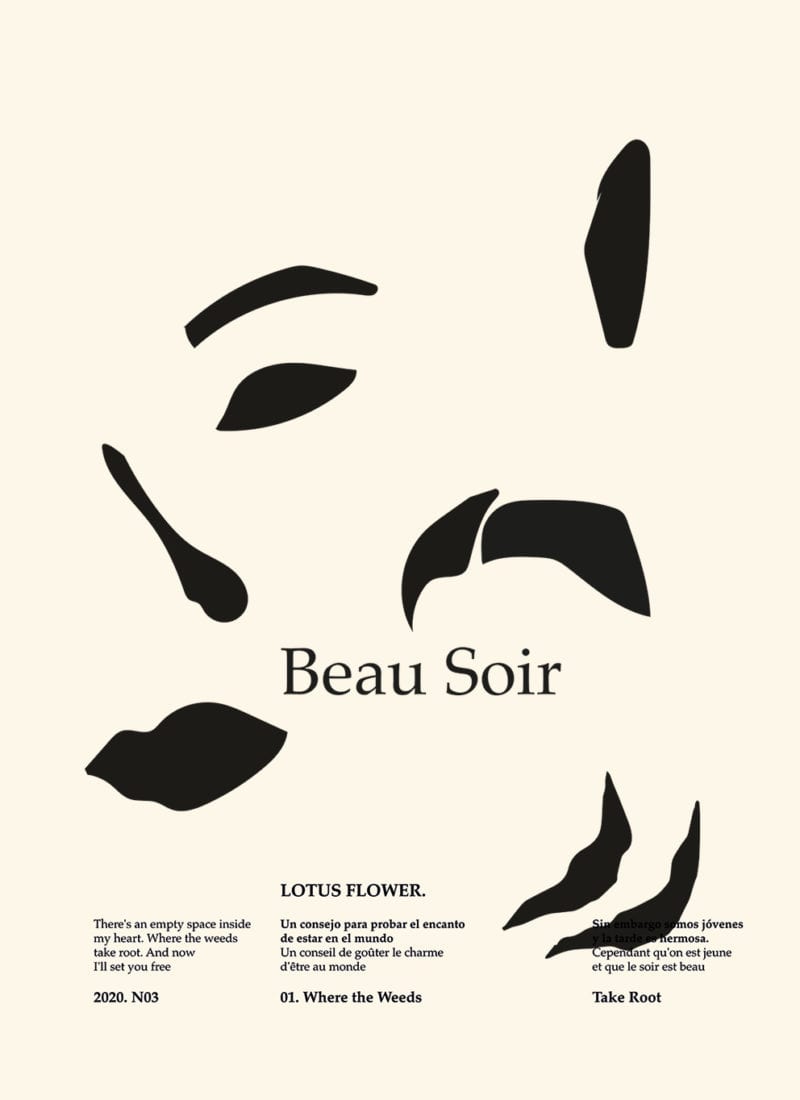 Beau Soir Lucrecia Rey Caro, 50x70cm
