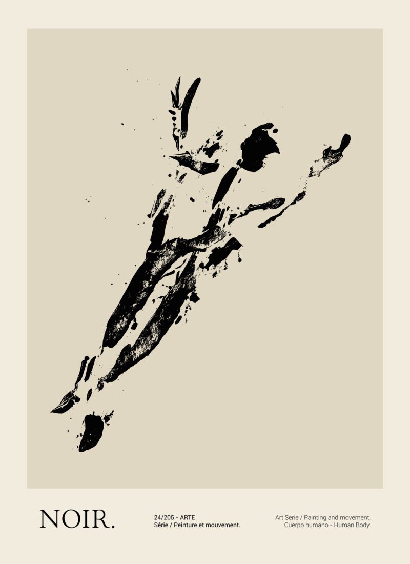 Lucrecia Rey Caro, Noir, 30x40cm