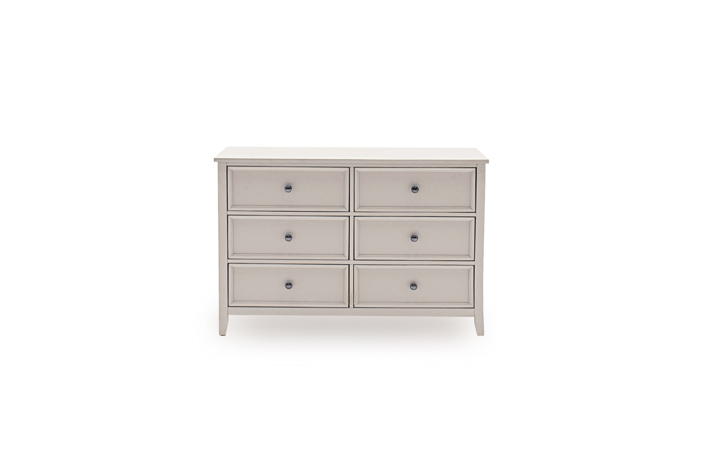 Mila 6 Drawer Chest of Drawers Clay, 122x85x45cm