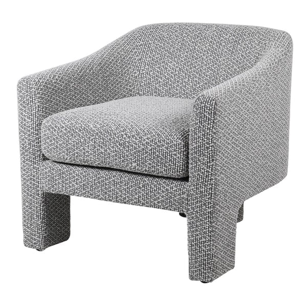 Smoke Accent Chair, 75x77x75