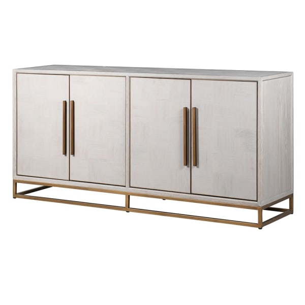 Biarritz Squares 4 Door Sideboard, 88x180x45cm