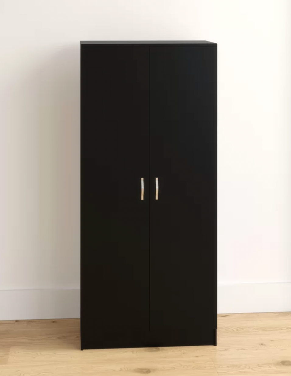 Maybery 2 Door Wardrobe - Black