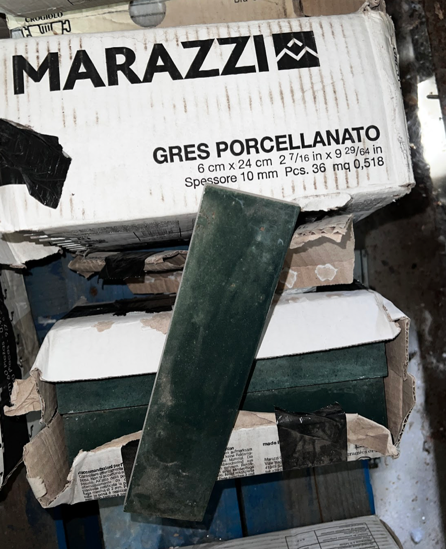Marazzi Lume Green 6x24 cm