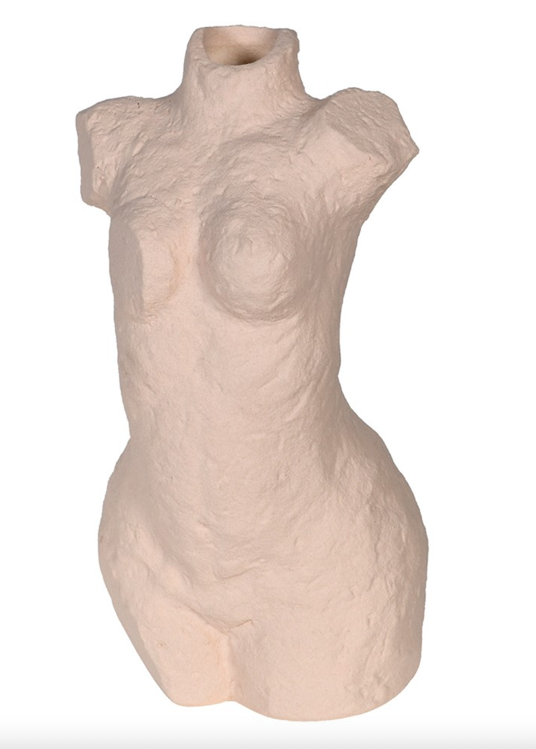 Beige Torso Vase