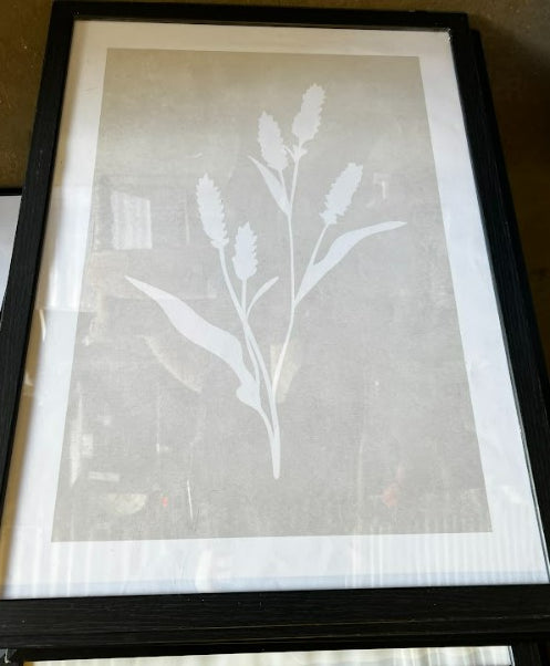 Lavender Silhouette Poster 50 x 70cm