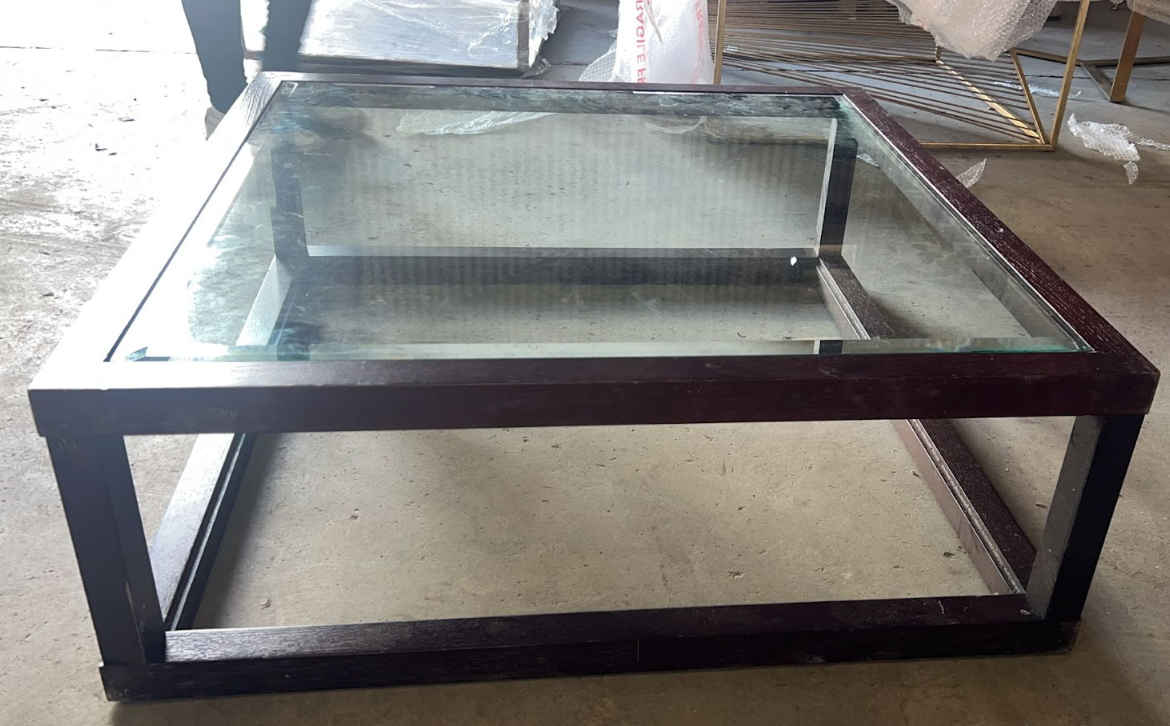Square Coffee Table, 35x100x100cm