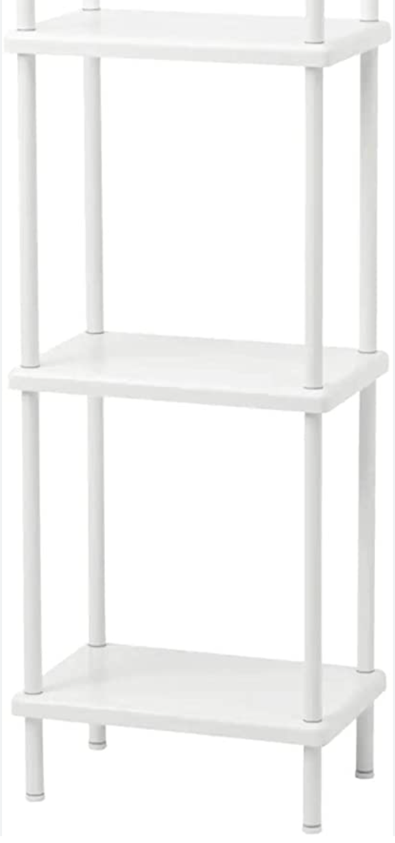 DYNAN Bathroom Shelf Unit. White