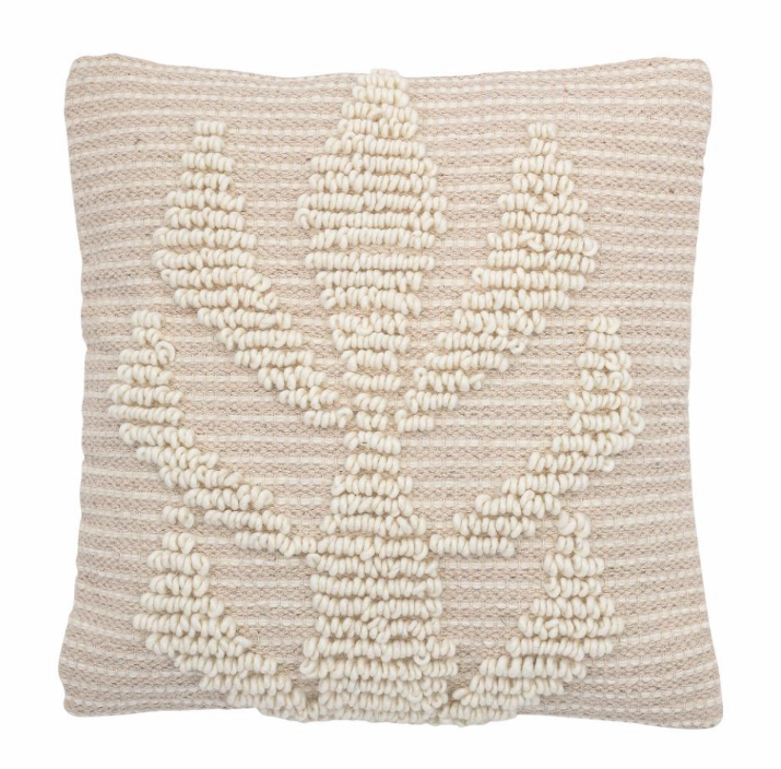 Gulzar Cushion, Nature, Wool