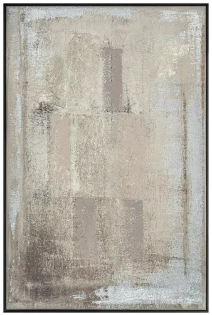 Athena Gold Foil Framed Canvas, 80x120cm