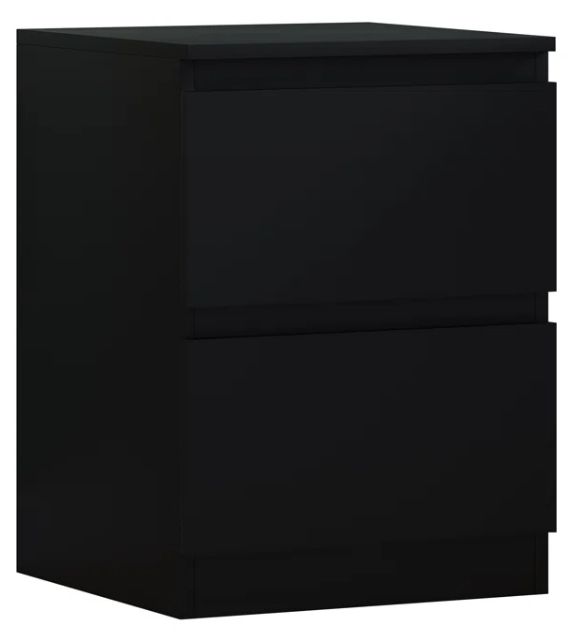 Francine 2 Drawer Bedside Table