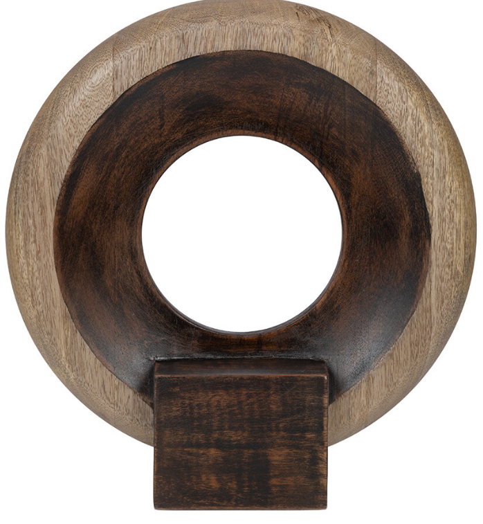 GLOBAL EXPLORER Wooden Hoop Object