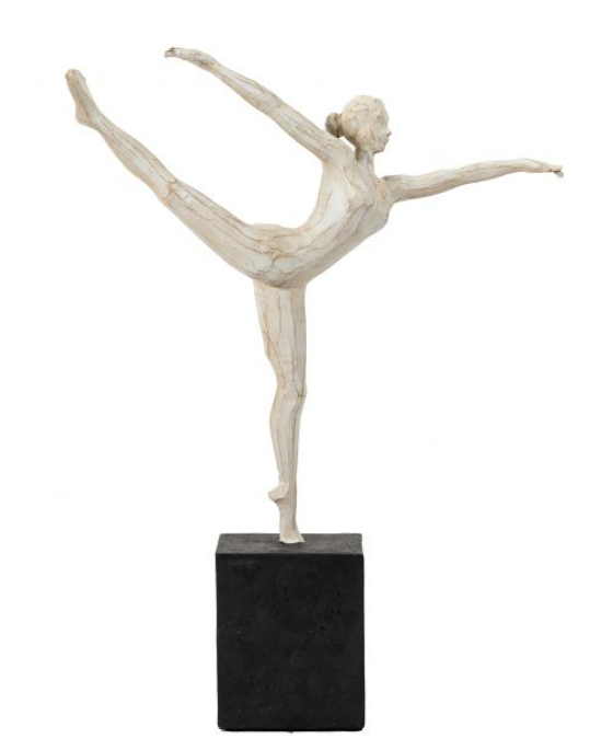 Ballerina Balance Sculpture, 30x85x37cm