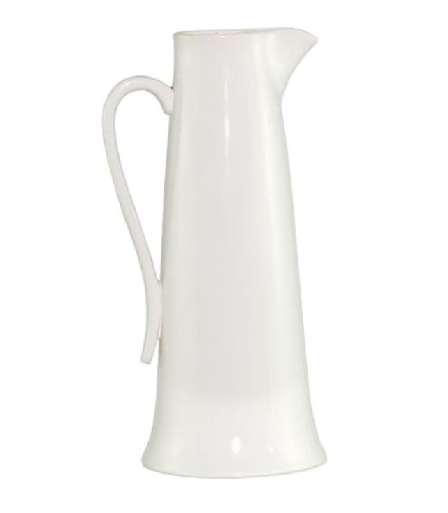Tudor Rose Tall Ivory Jug