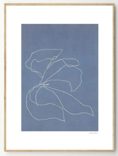 SHERYN BULLIS Iris In The Wind, 30x40cm