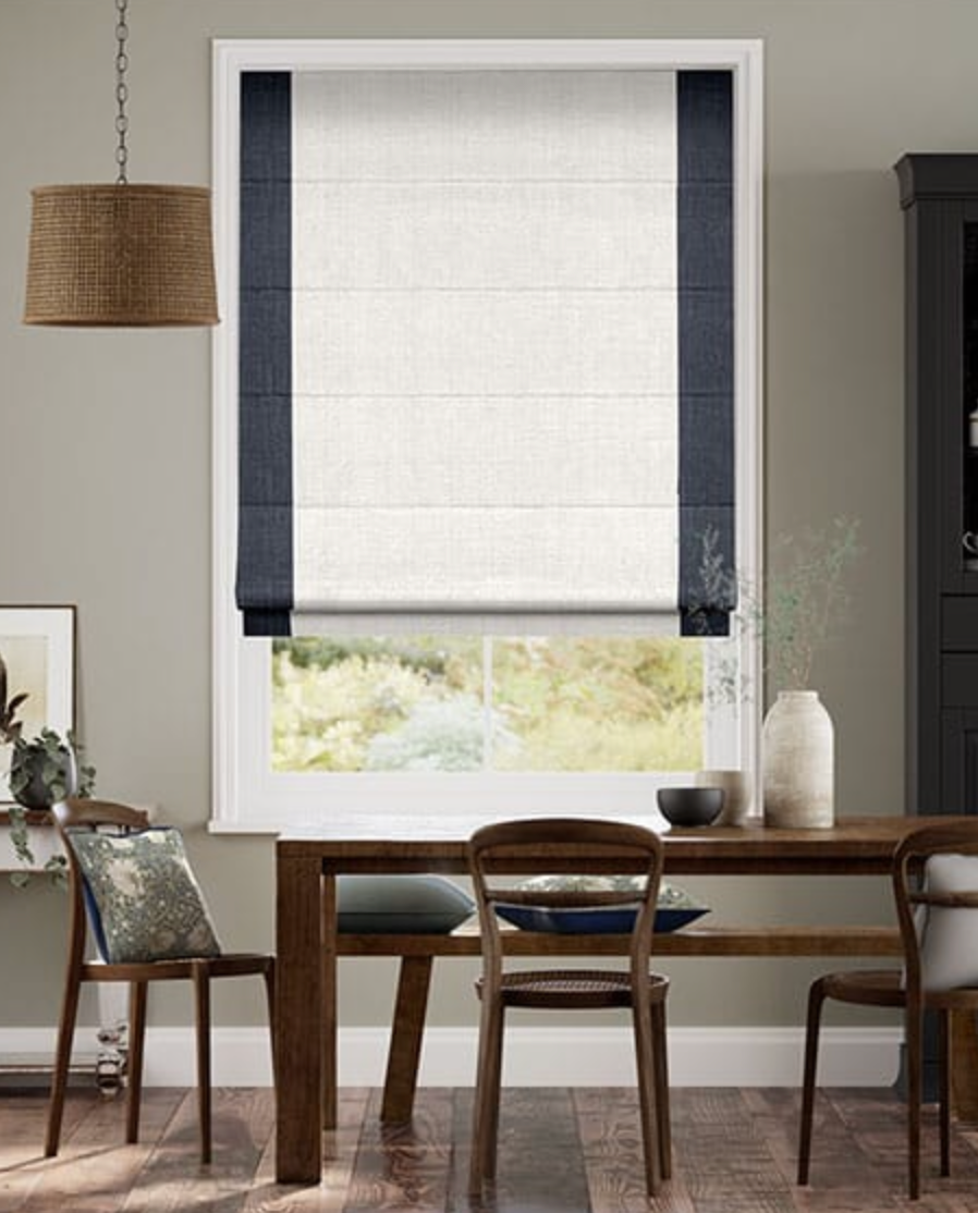 Mariner White Roman Blind