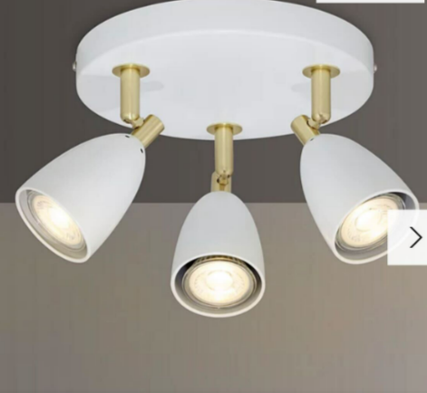 Sasha 3 Light LED Spotlight Plate