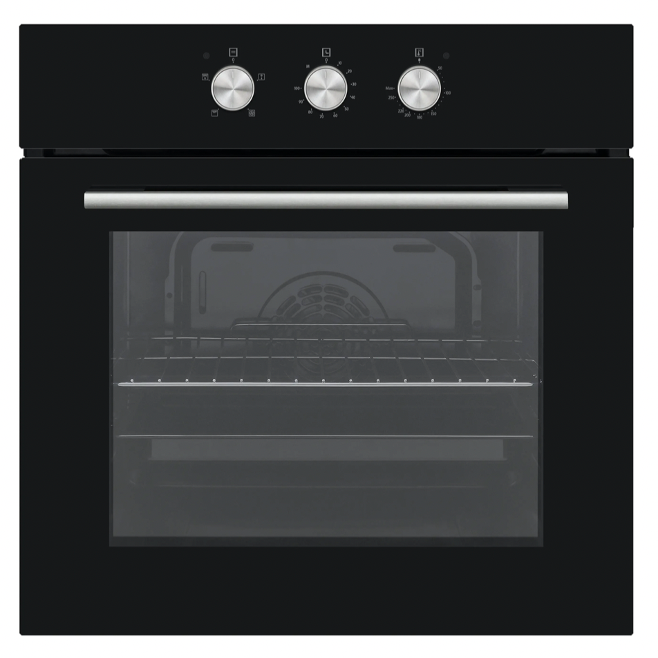 Innocenti ART287100 Fan Electric Oven Black - 13a Plug Fitted