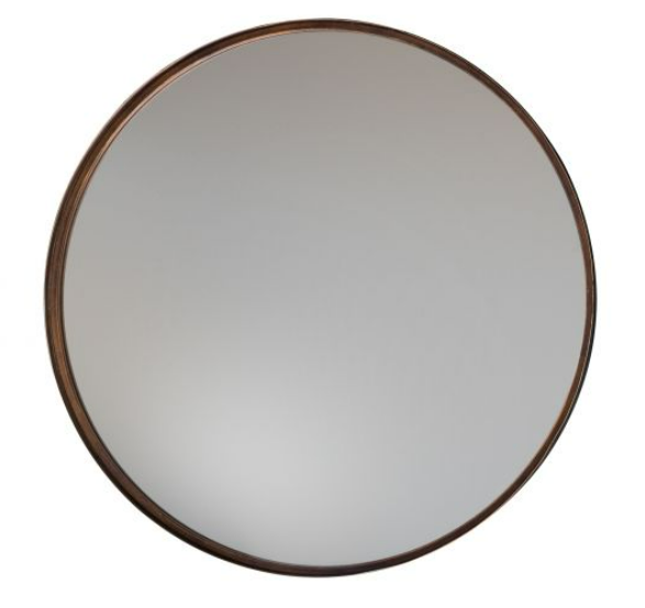 Reading Round Mirror 610x40x610mm Bronze