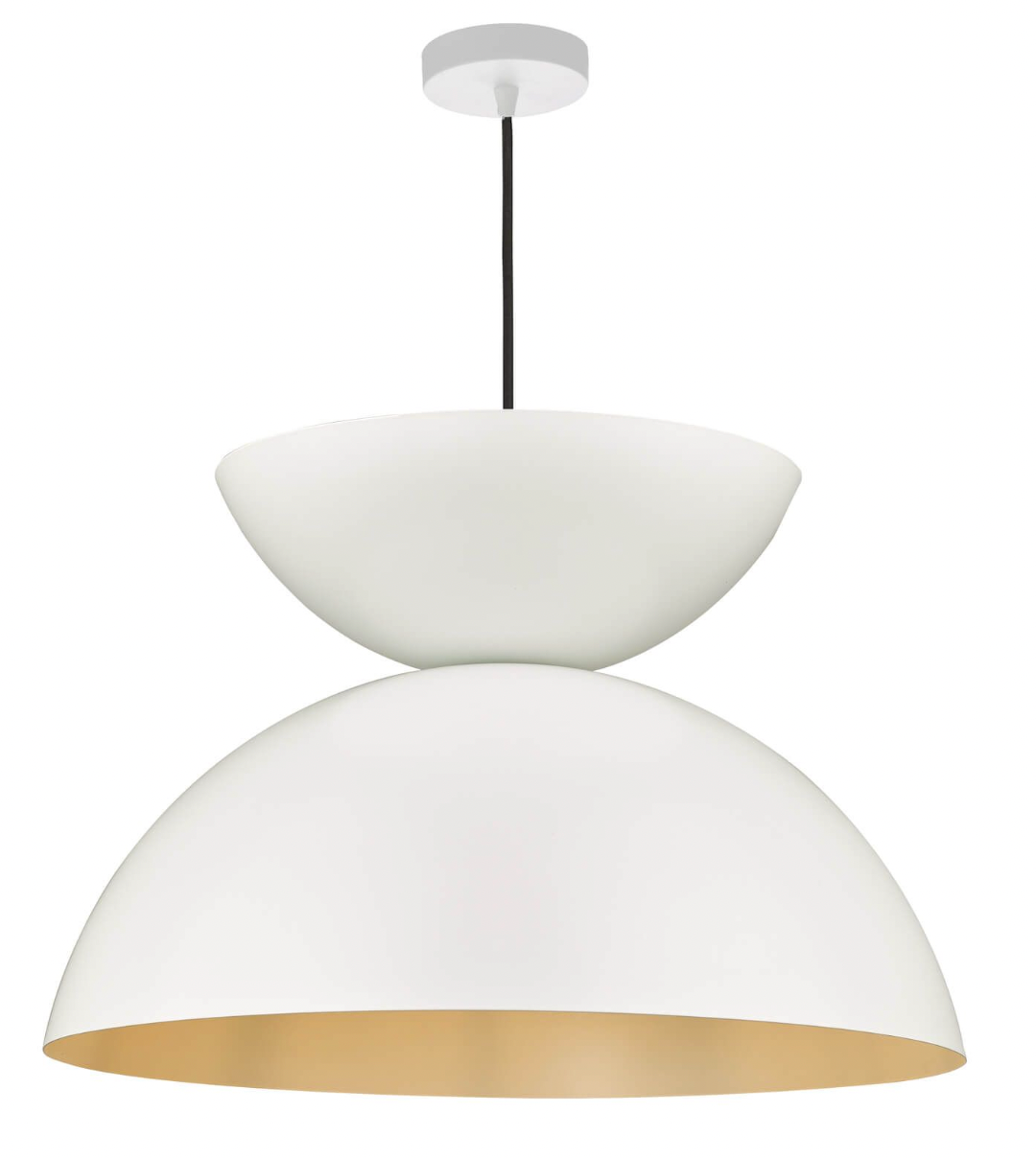 Riya Pendant Matt White, 36x140x49cm
