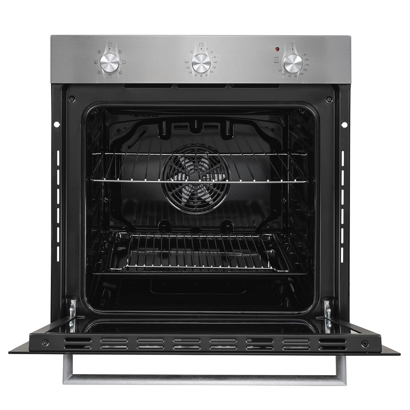 electriQ Electric Fan Assisted Oven - Stainless Steel