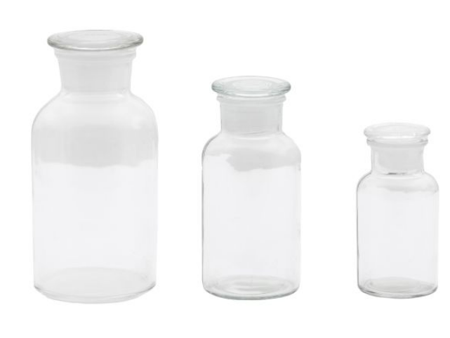 Apotheca Jar (w)100mm x (d)100mm x (h)200mm