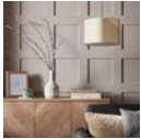 Argos Home Drum 20x30cm Shade - Sand