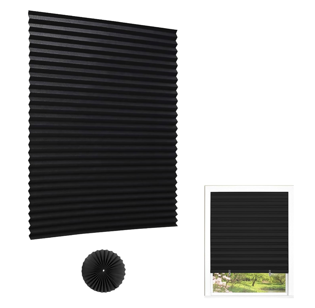 Temporary Blackout Blinds Stick on, 180 * 90cm
