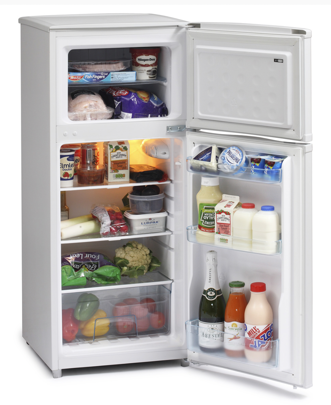 IceKing FF115W.E Top Mount Fridge Freezer