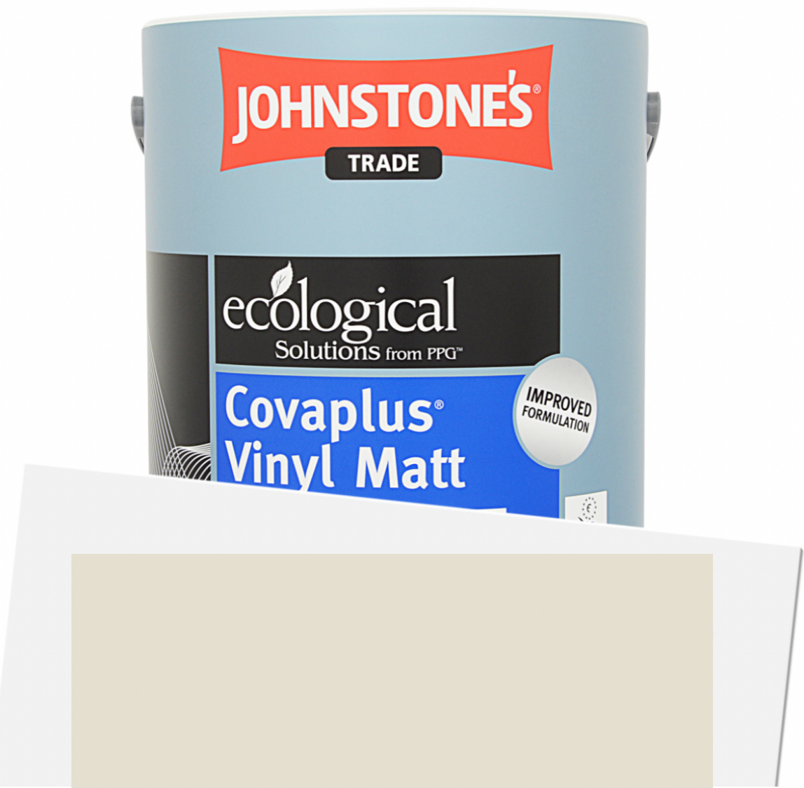 2.5L Johnstone’s Trade Covaplus - F&B No. 2004 Slipper Satin, Dead Flat