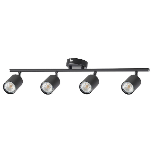 Travis 4 Light Spotlight Bar - Black