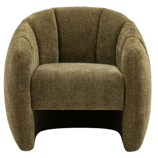 Atella Tub Chair, Moss Green, (w)780mm x (d)810mm x (h)740mm