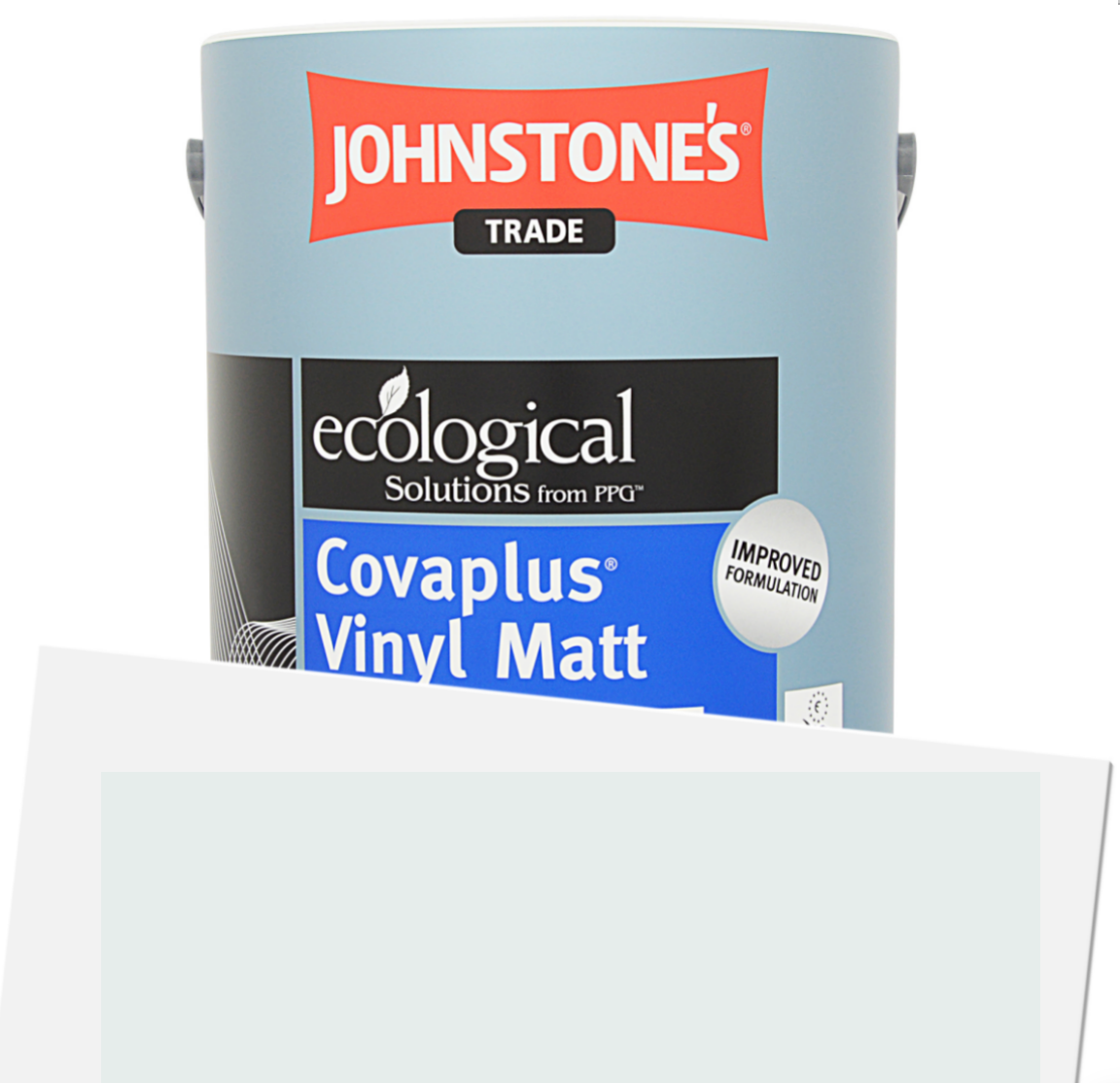 5L Johnstone's Trade Covaplus - F&B Cabbage White No.269, Dead Flat