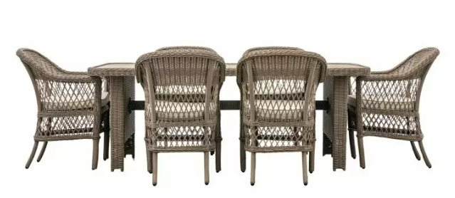 Cagliari 6 Seater Dining Set