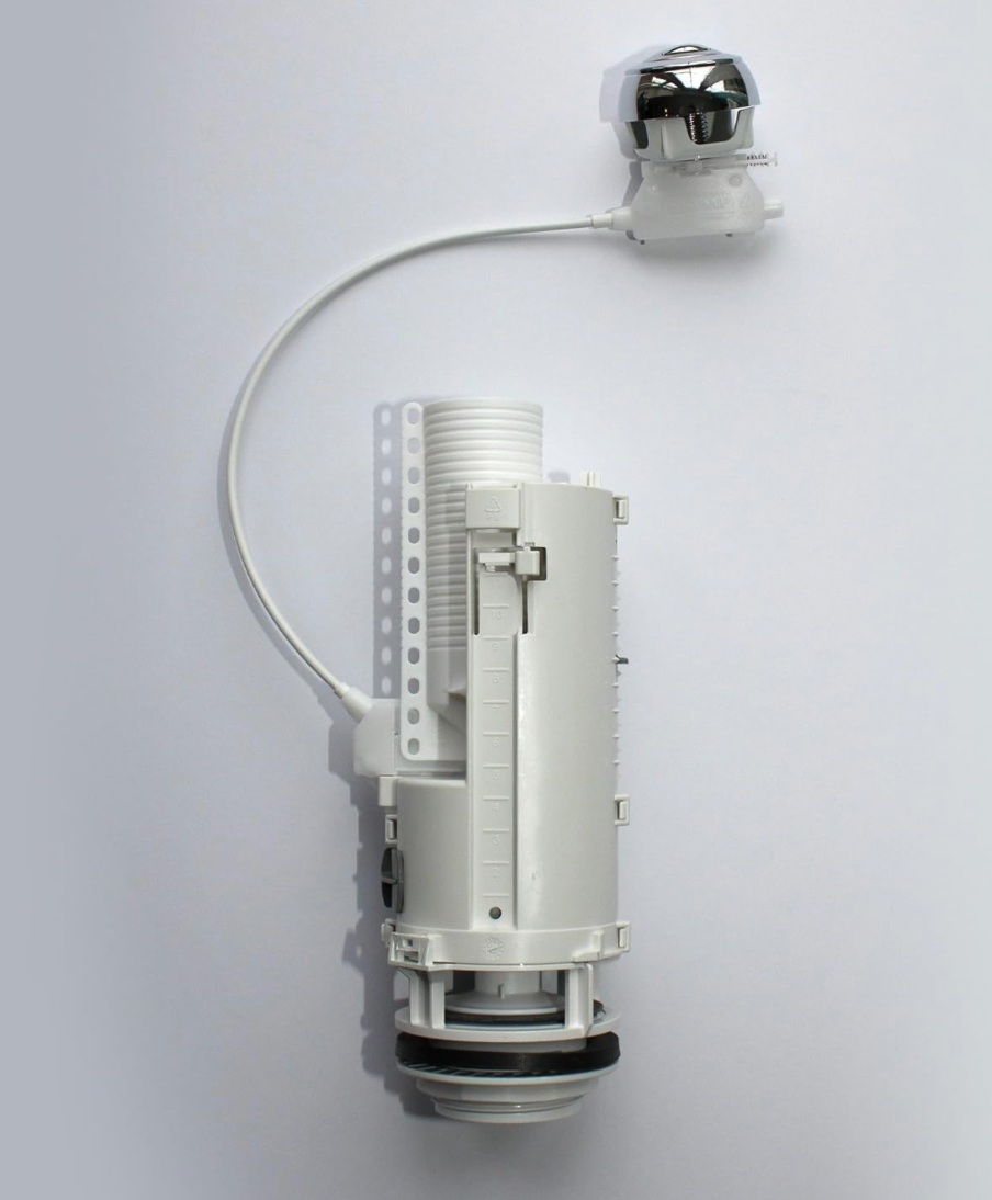 Siamp 32500007 Optima 50 Flushing Mechanism, White