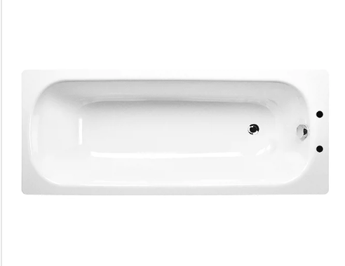 Aurora 1700 x 700mm 2TH Steel Enamel Bath