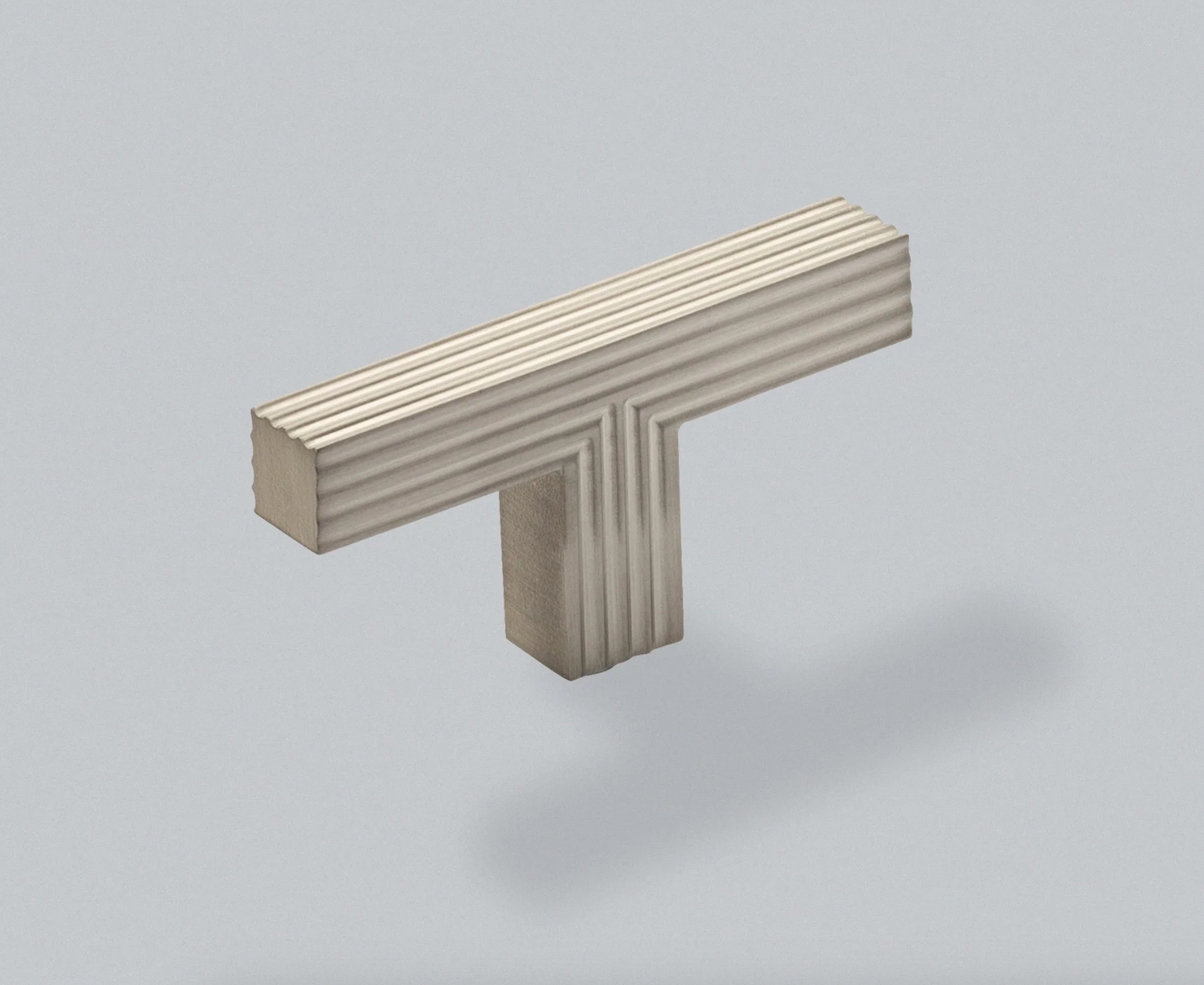 Battersea T-Bar Knob Dull Nickel